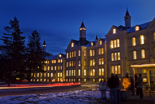 Lighting of Building 50 - photo Terry Clark